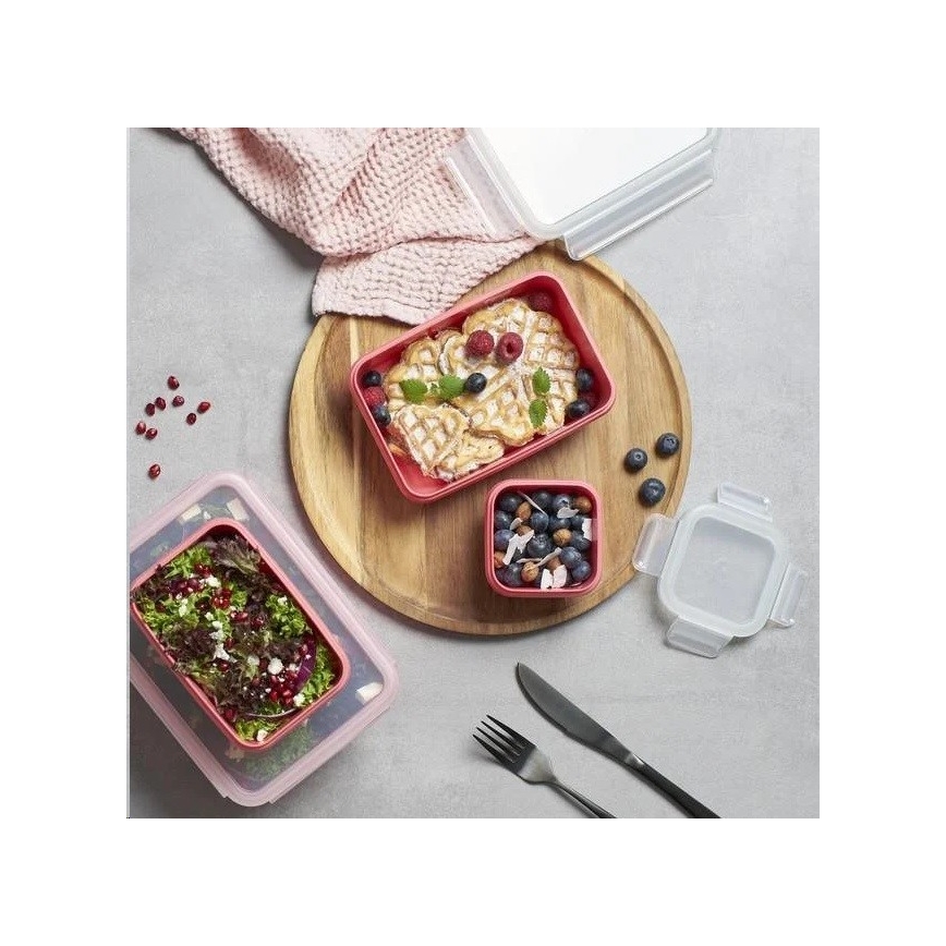 Tefal - Dóza na potraviny 0,55 l MSEAL COLOR ružová