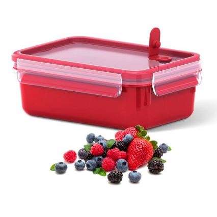 Tefal - Dóza na potraviny 0,8 l MASTER SEAL MICRO červená