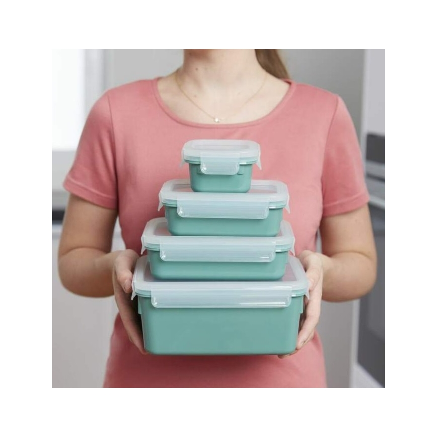 Tefal - Dóza na potraviny 0,8 l MSEAL COLOR zelená