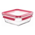 Tefal - dóza na potraviny 0,8 l MSEAL GLASS červená/sklo