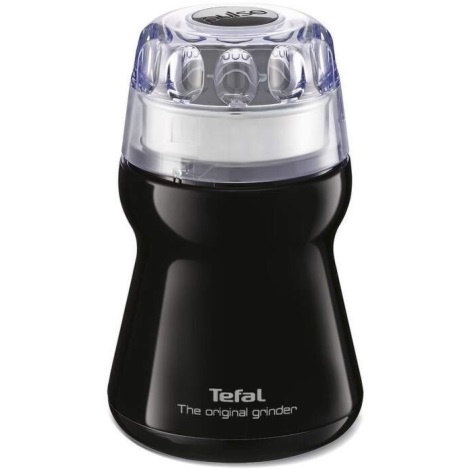 Tefal - Elektrický mlynček na kávu 50g 180W/230V čierna