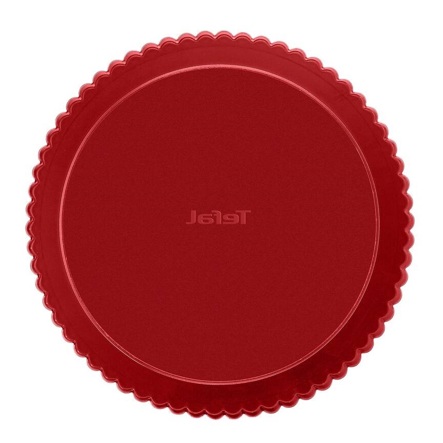 Tefal - Forma na koláč s vyberateľným dnom DELIBAKE 28 cm červená