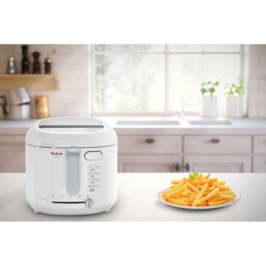 Tefal - Fritéza 1,8 l FRY UNO 1475W/230V biela