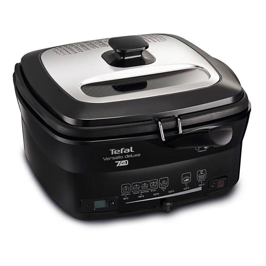 Tefal - Fritéza 2 l VERSALION DE LUXE 7v1 1600W/230V čierna