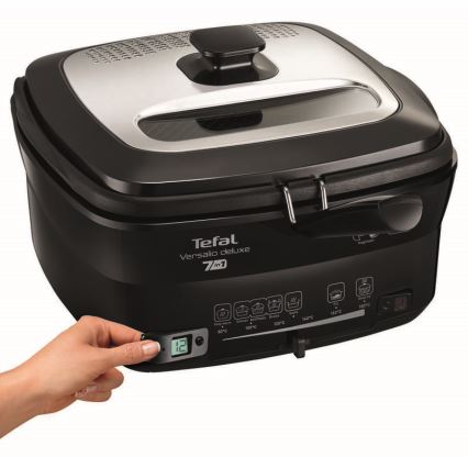 Tefal - Fritéza 2 l VERSALION DE LUXE 7v1 1600W/230V čierna