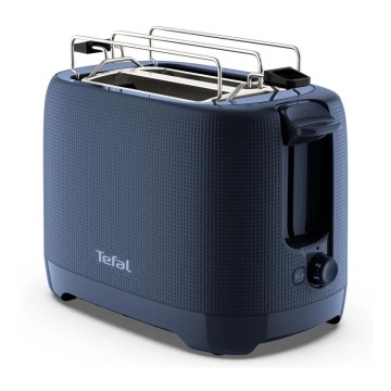 Tefal - Hriankovač s dvomi otvormi MORNING 850W/230V modrá