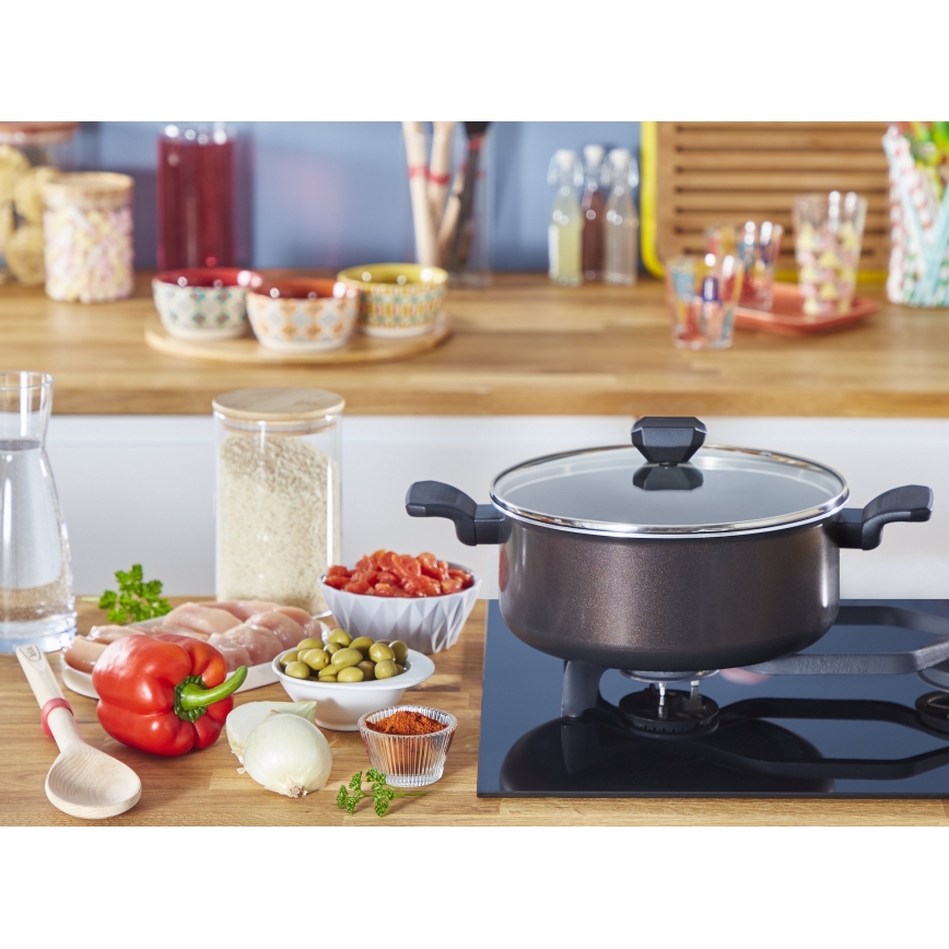 Tefal - Hrniec s pokrievkou EASY COOK & CLEAN 24 cm