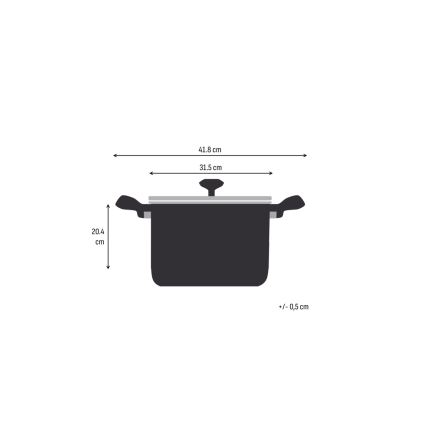 Tefal - Hrniec s pokrievkou EMOTION+ XL 30 cm