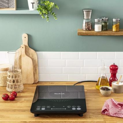 Tefal - Indukčný varič EVERYDAY SLIM 2100W/230V čierny