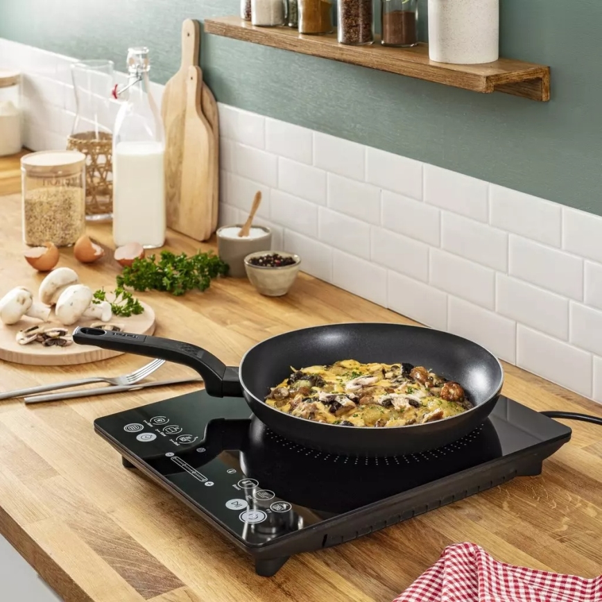 Tefal - Indukčný varič EVERYDAY SLIM 2100W/230V čierny