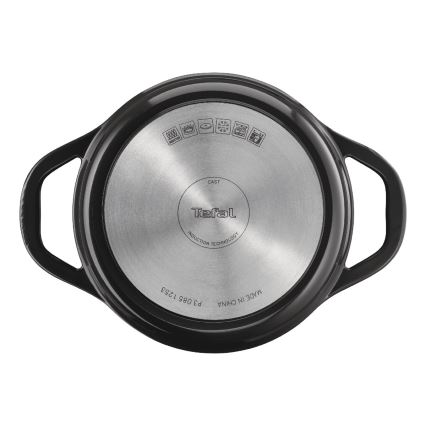 Tefal - Hrniec s pokrievkou AIR 20 cm antracit