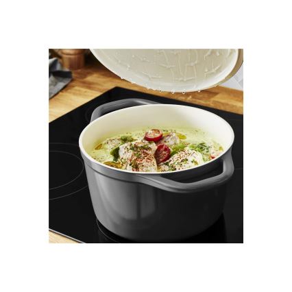 Tefal - Kastról s pokrievkou AIR 20 cm antracit