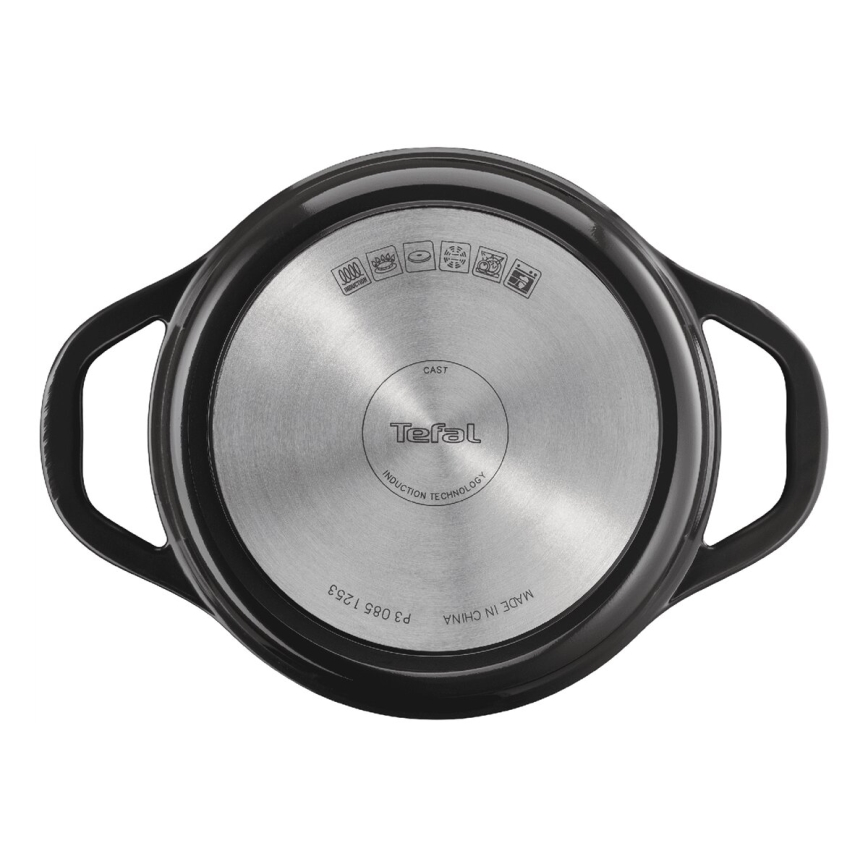 Tefal - Kastról s pokrievkou AIR 20 cm antracit