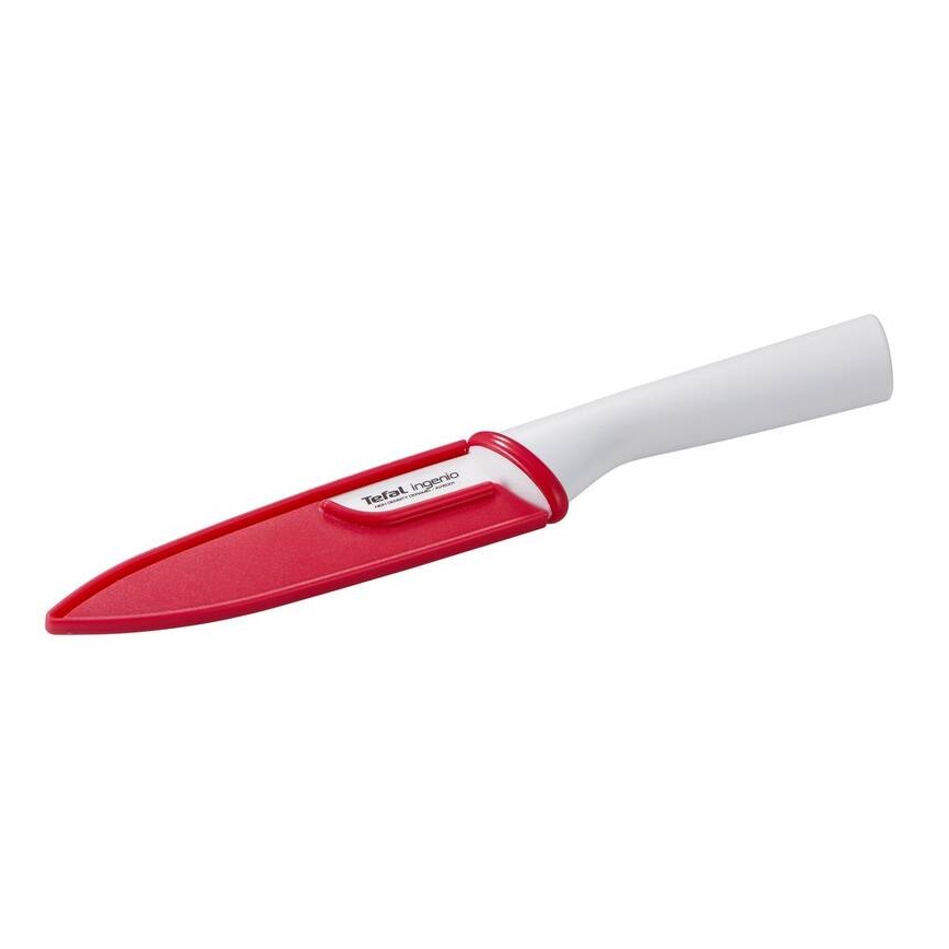 Tefal - Keramický nôž univerzálna INGENIO 13 cm biela/červená
