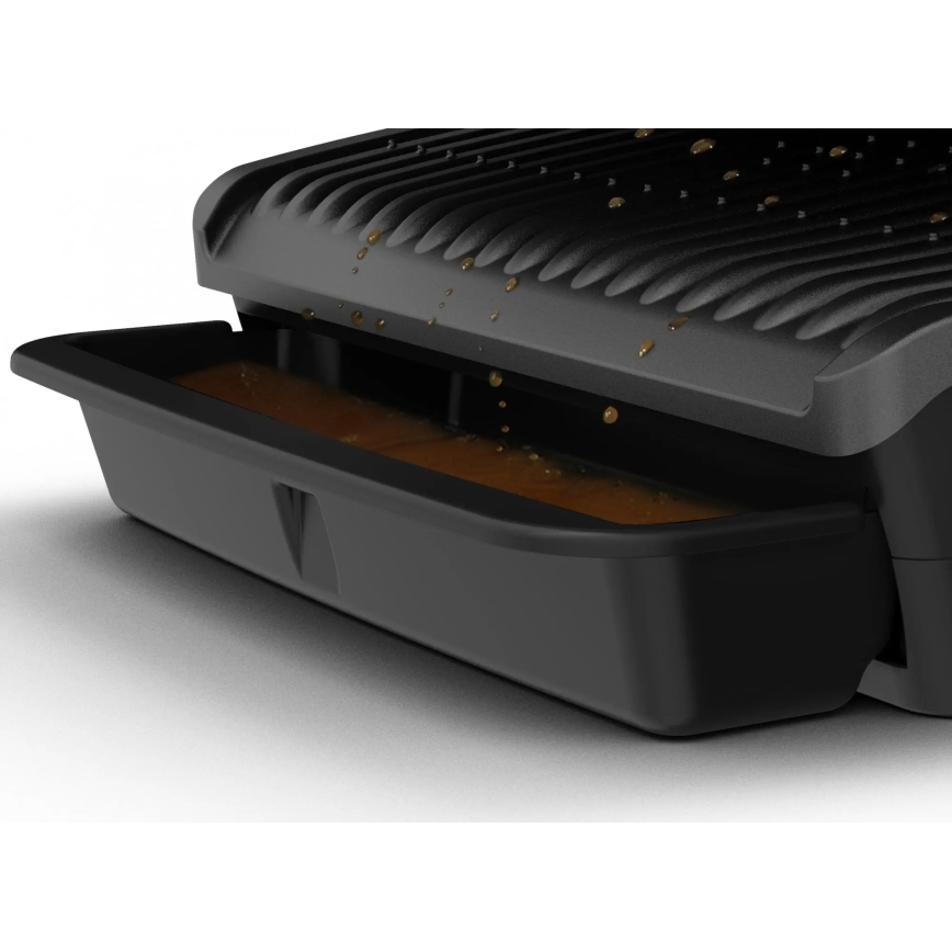 Tefal - Kontaktný gril OPTIGRILL ELITE 2000W/230V čierna