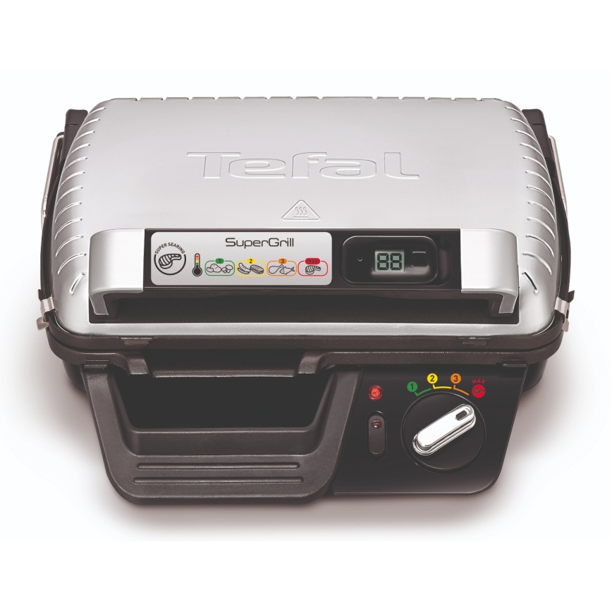 Tefal - Kontaktný gril SUPERGRILL 2000W/230V