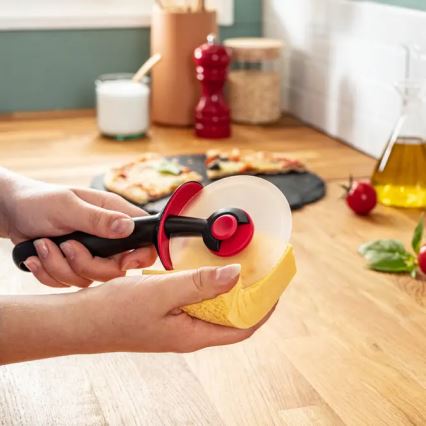 Tefal - Krájač na pizzu INGENIO nerez/čierna