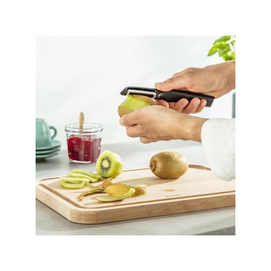 Tefal - Kuchynská škrabka COLORFOOD 17 cm čierna