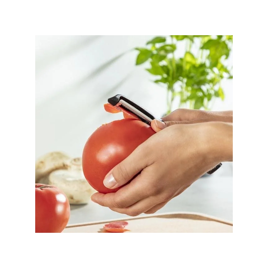 Tefal - Kuchynská škrabka COLORFOOD 17 cm čierna