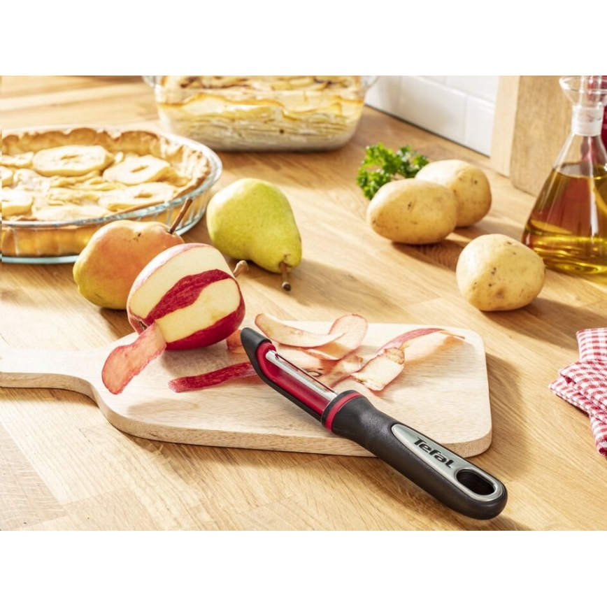 Tefal - Kuchynská škrabka INGENIO nerez/čierna