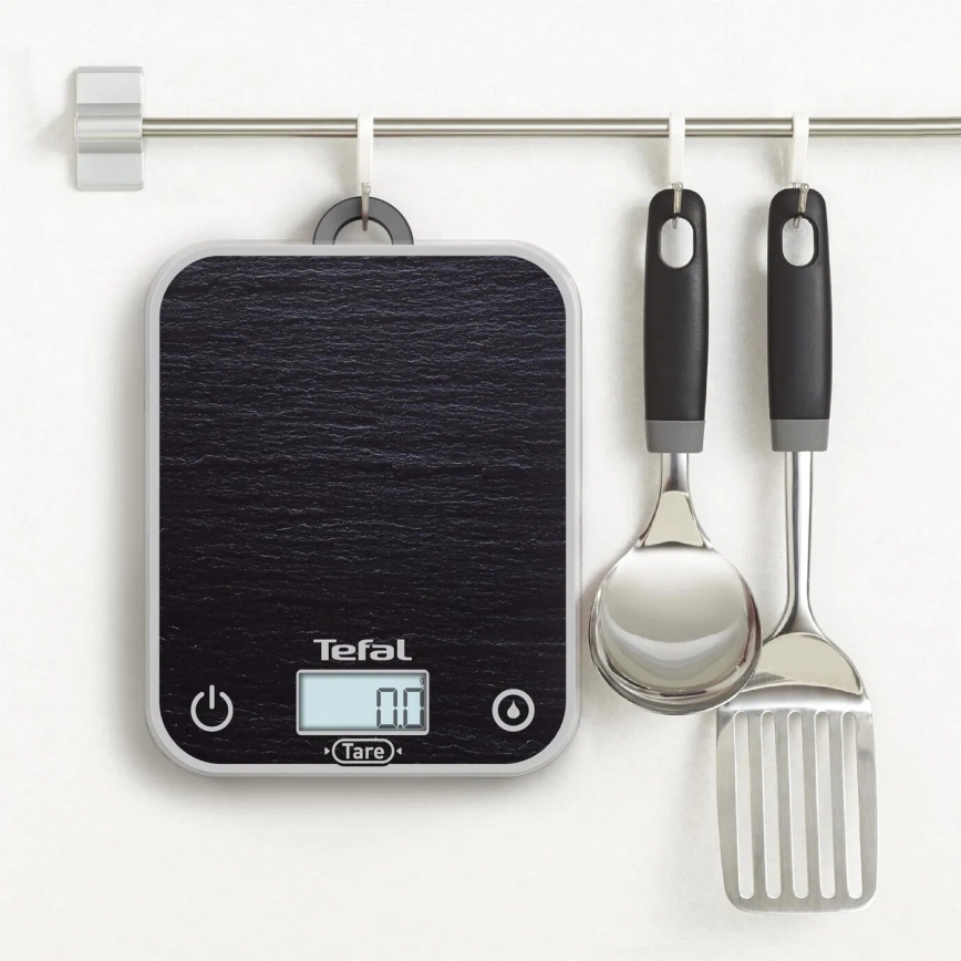 Tefal - Kuchynská váha OPTISS 2xAAA čierna