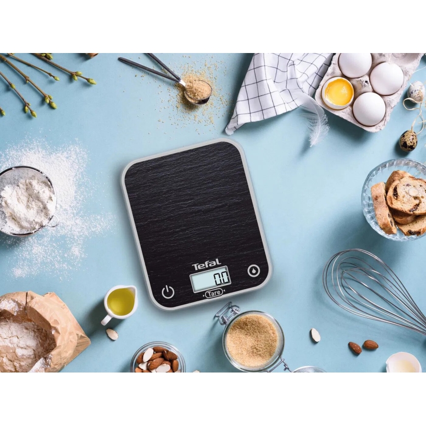 Tefal - Kuchynská váha OPTISS 2xAAA čierna