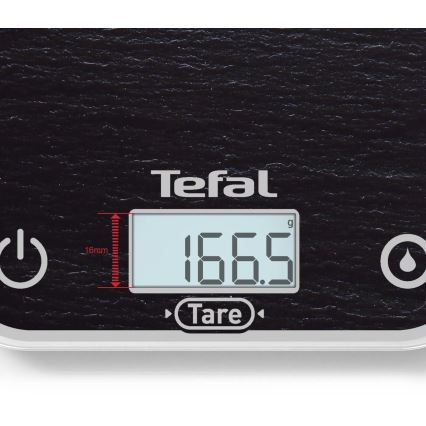 Tefal - Kuchynská váha OPTISS 2xAAA čierna