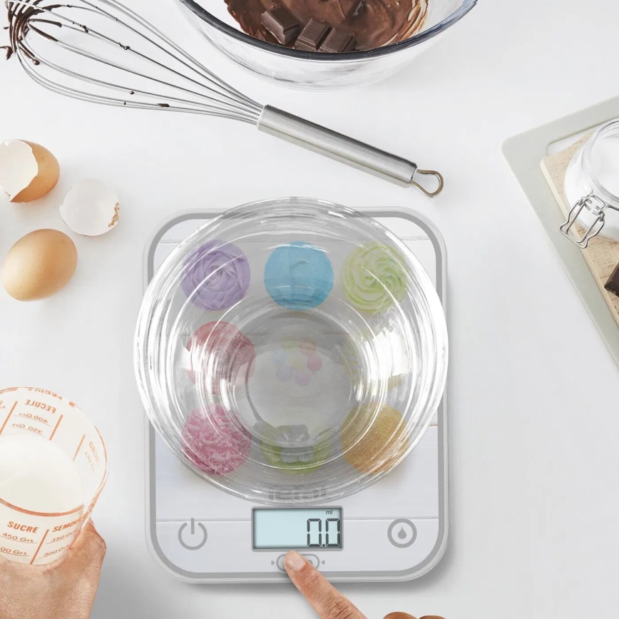 Tefal - Kuchynská váha OPTISS 2xAAA pestrofarebná