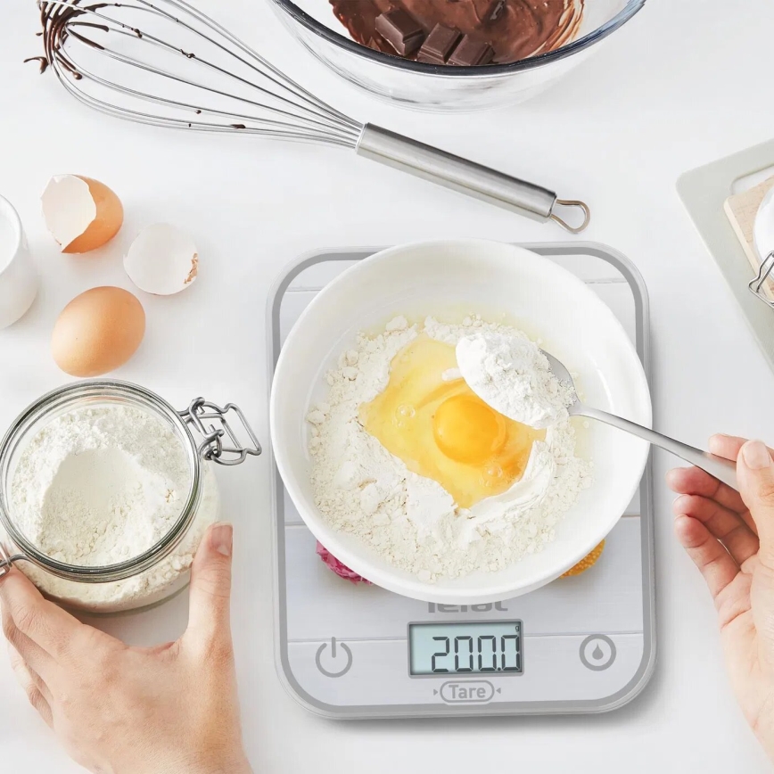 Tefal - Kuchynská váha OPTISS 2xAAA pestrofarebná