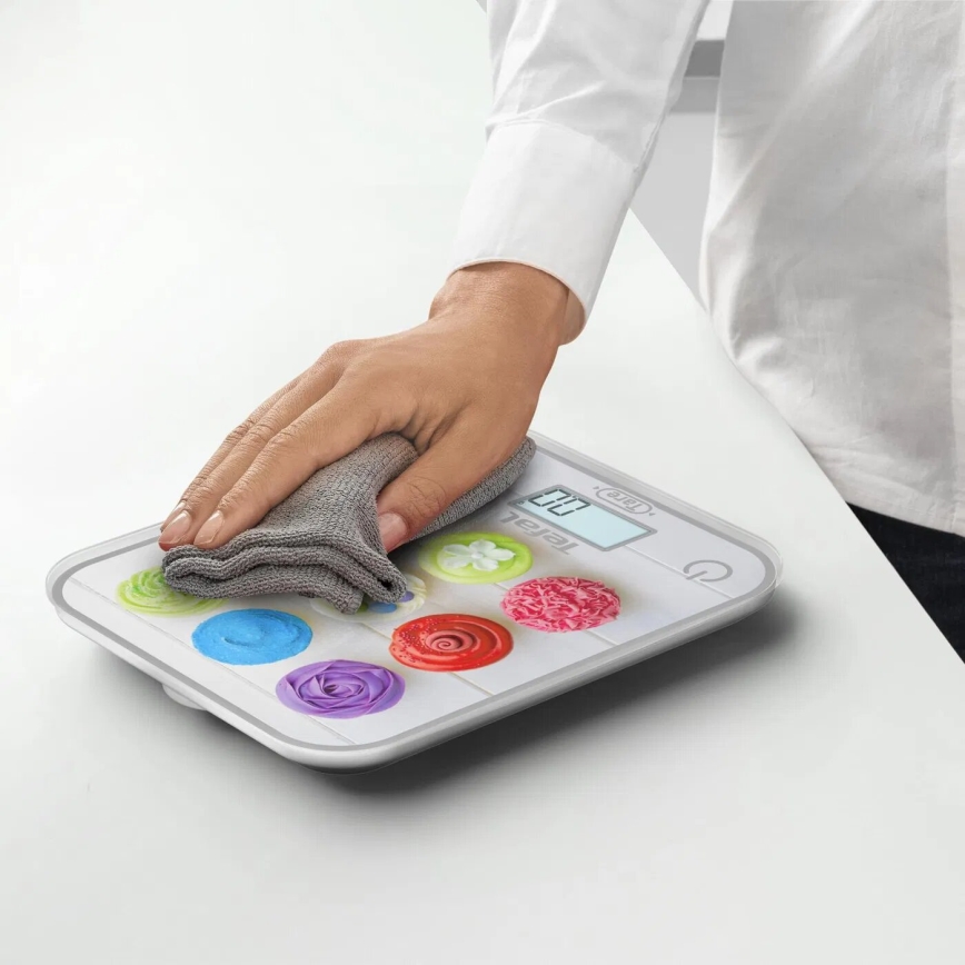 Tefal - Kuchynská váha OPTISS 2xAAA pestrofarebná