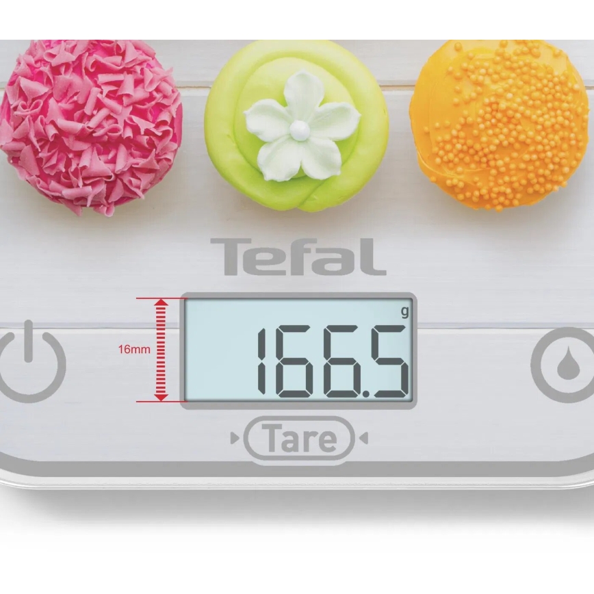 Tefal - Kuchynská váha OPTISS 2xAAA pestrofarebná