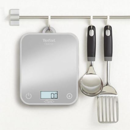 Tefal - Kuchynská váha OPTISS 2xAAA šedá