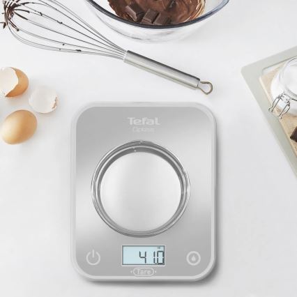 Tefal - Kuchynská váha OPTISS 2xAAA šedá