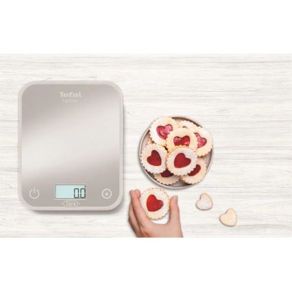 Tefal - Kuchynská váha OPTISS 2xAAA šedá