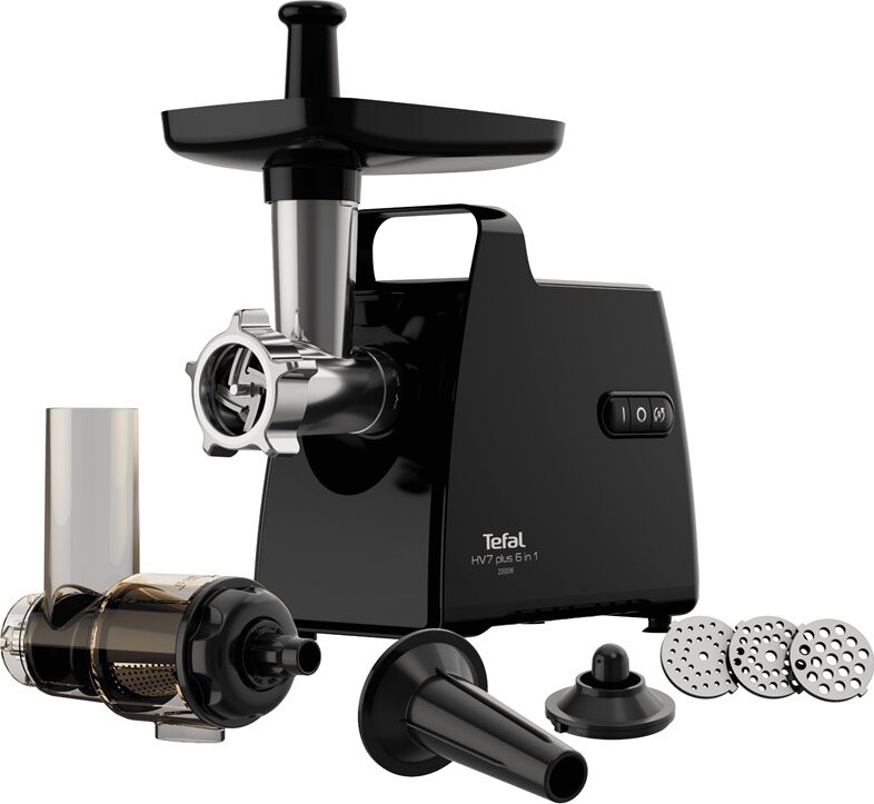 Tefal - Mlynček na mäso 6v1 2000W/230V čierna