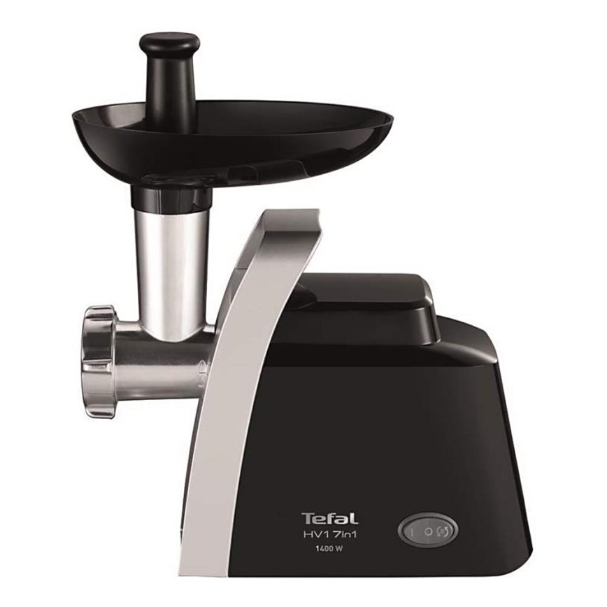 Tefal - Mlynček na mäso 7v1 1400W/230V čierna/strieborná