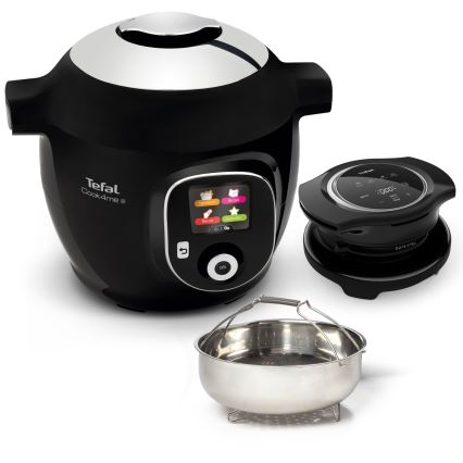 Tefal - Multifunkčný elektrický tlakový hrniec s príslušenstvom 6 l 1600 W/230 V čierny