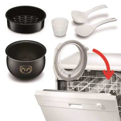 Tefal - Multifunkčný elektrický hrniec FUZZY 750W/230V