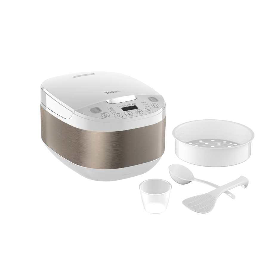 Tefal - Multifunkčný elektrický hrniec SIMPLY COOK PLUS 750W/230V