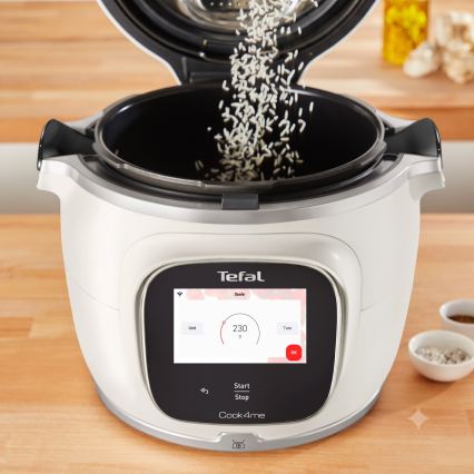 Tefal - Multifunkčný elektrický tlakový hrniec 6 l COOK4ME TOUCH PRO 1600W/230V