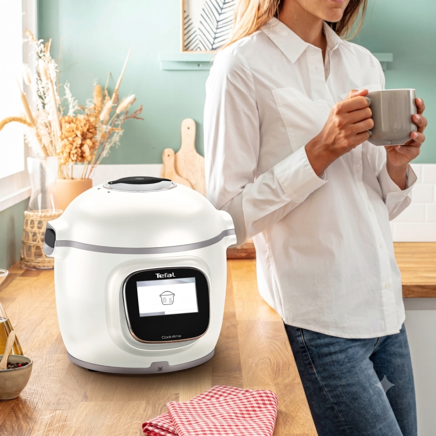 Tefal - Multifunkčný elektrický tlakový hrniec 6 l COOK4ME TOUCH PRO 1600W/230V