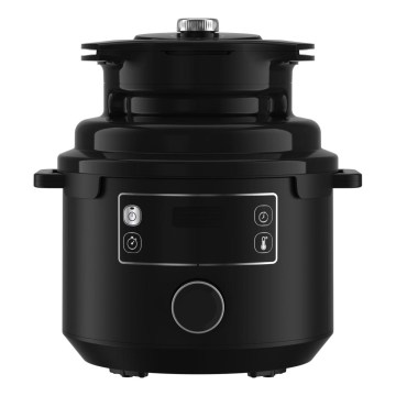 Tefal - Multifunkčný elektrický tlakový hrniec 7,6 l 1200W/230V čierna
