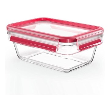 Tefal - Nádoba na potraviny 0,85 l MSEAL GLASS červená/sklo