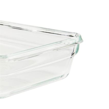 Tefal - Nádoba na potraviny 3 l MSEAL GLASS červená/sklo