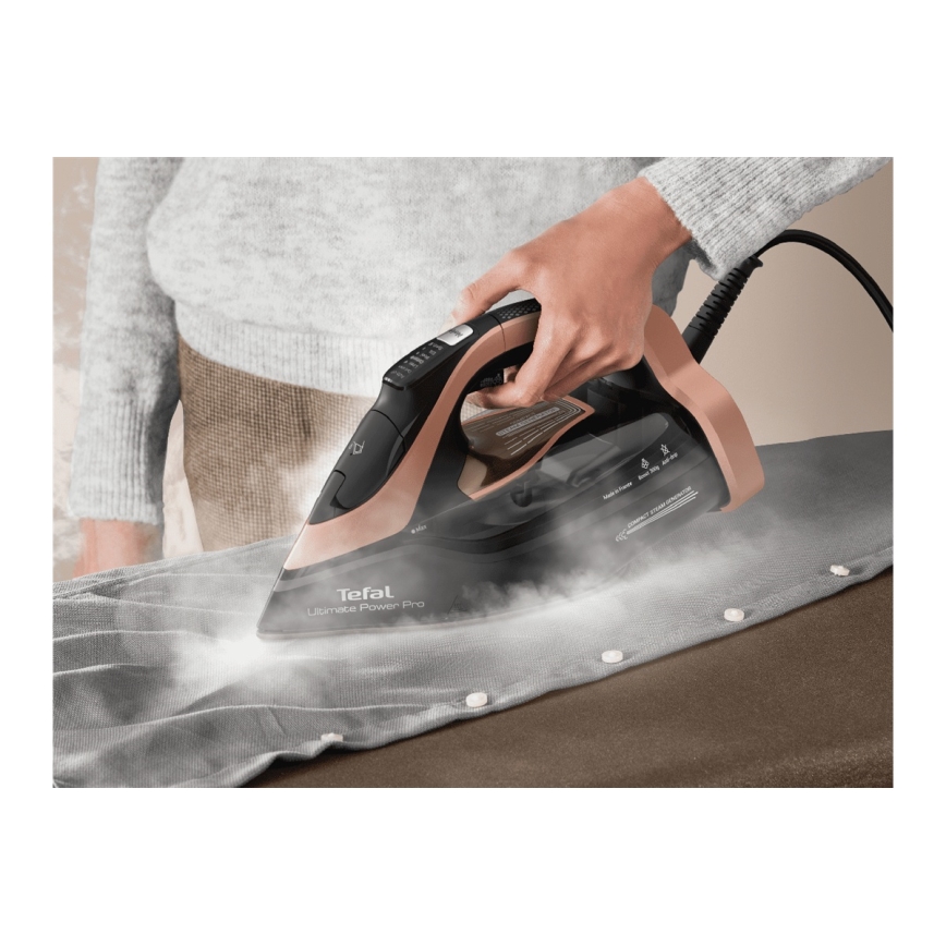 Tefal - Naparovacia žehlička ULTIMATE POWER 3200W/230V medená/čierna