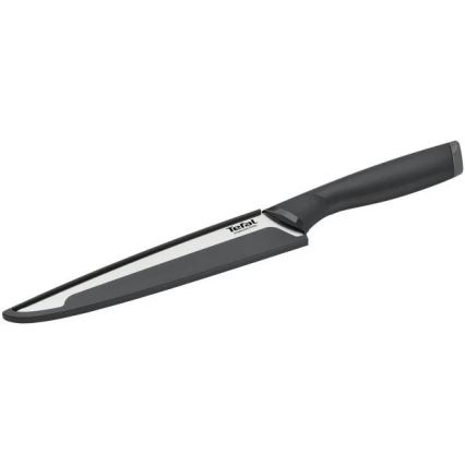 Tefal - Nerezový nôž porcovací COMFORT 20 cm lesklý chróm/čierna
