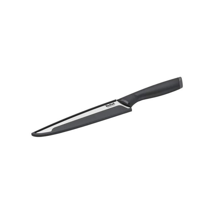 Tefal - Nerezový nôž porcovací COMFORT 20 cm lesklý chróm/čierna