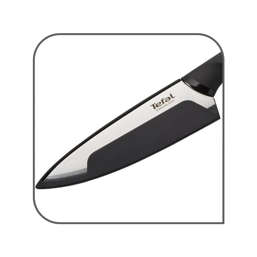 Tefal - Nerezový nôž univerzálny COMFORT 12 cm lesklý chróm/čierna