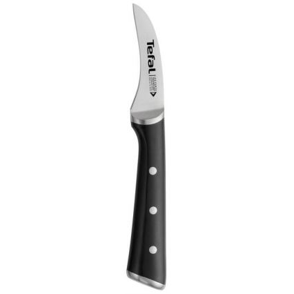 Tefal - Nerezový nôž vykrajovací ICE FORCE 7 cm lesklý chróm/čierna