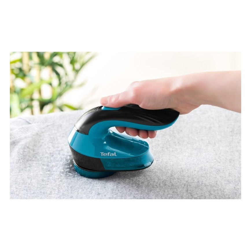 Tefal - Odstraňovač žmolkov LINT 2xAA čierna/modrá
